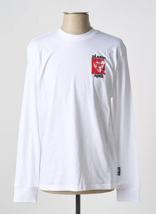 T-shirt blanc ELEMENT pour homme