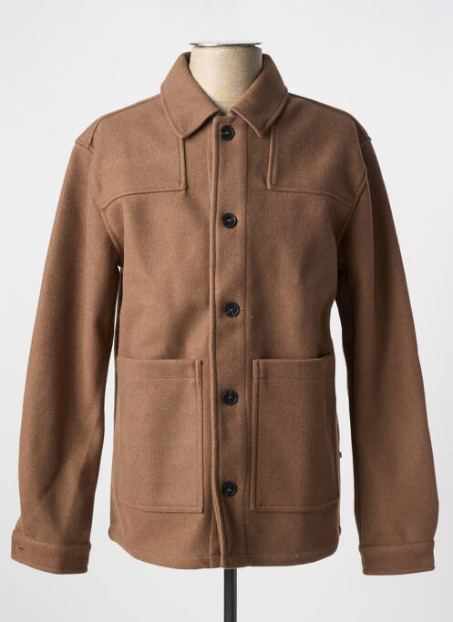 Manteau court marron MINIMUM pour homme
