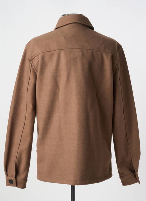 Manteau court marron MINIMUM pour homme