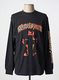 T-shirt noir WASTED PARIS homme