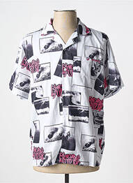 Chemise manches courtes blanc WASTED PARIS homme