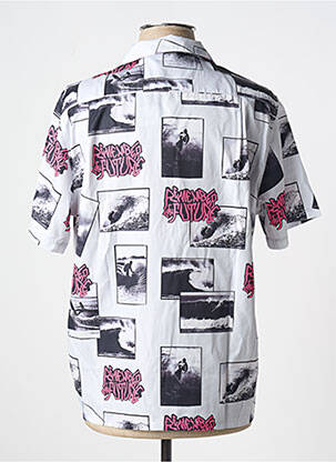 Chemise manches courtes blanc WASTED PARIS homme