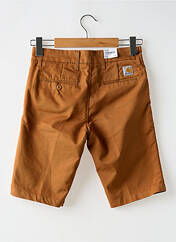 Short marron CARHARTT pour homme seconde vue