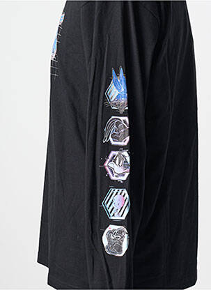T-shirt noir TEALER homme