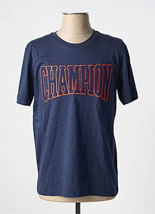 T-shirt bleu CHAMPION homme