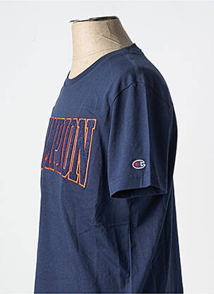 T-shirt bleu CHAMPION homme