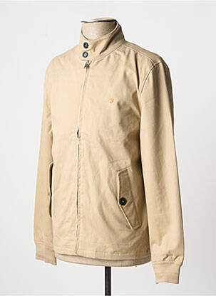 Blouson beige FARAH homme