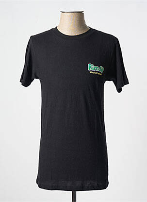 T-shirt noir RIPNDIP homme