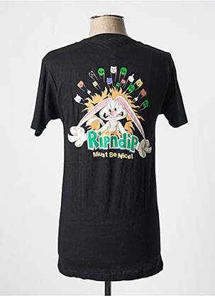 T-shirt noir RIPNDIP homme