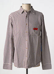 Chemise manches longues beige OBEY pour homme seconde vue