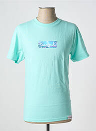 T-shirt bleu DIAMOND SUPPLY CO homme