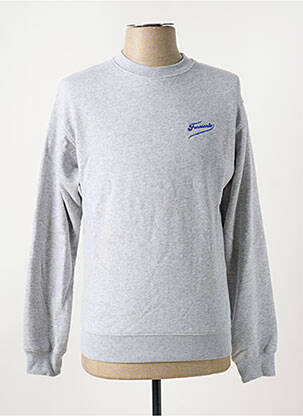 Sweat-shirt gris MAISON LABICHE homme