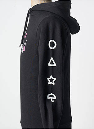 Sweat-shirt noir TEALER homme