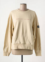 Sweat-shirt beige ECOALF femme