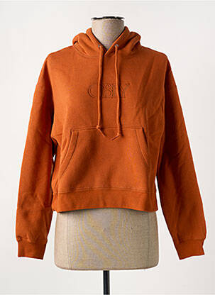 Sweat-shirt orange OBEY femme