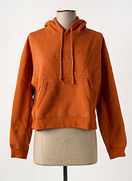 Sweat-shirt orange OBEY femme