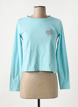 Top bleu SANTA CRUZ femme