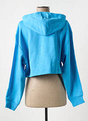 Sweat-shirt bleu ADIDAS pour femme seconde vue