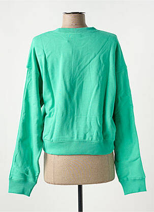 Sweat-shirt vert ADIDAS femme