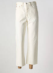 Jeans coupe droite beige LEVIS pour femme seconde vue