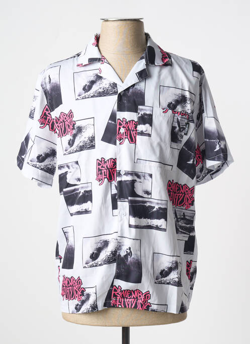 Chemise manches courtes blanc WASTED PARIS pour homme