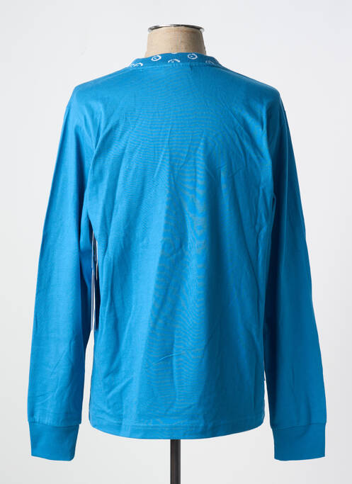 T-shirt bleu OBEY pour homme