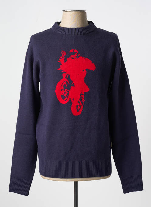 Sweat-shirt bleu TEALER pour homme