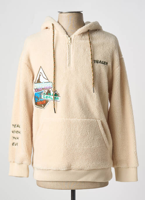 Sweat-shirt beige TEALER pour homme
