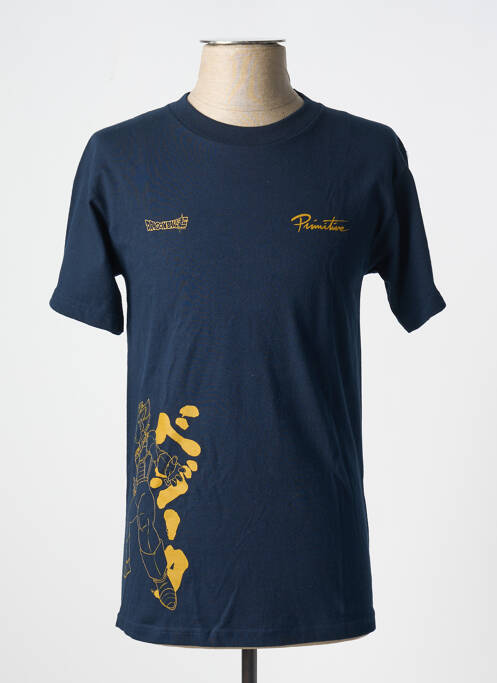 T-shirt bleu PRIMITIVE SKATEBOARDING pour homme