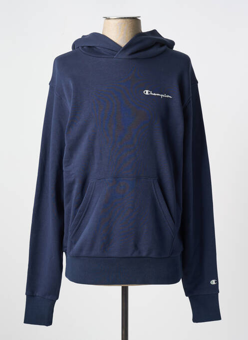 Sweat-shirt bleu CHAMPION pour homme