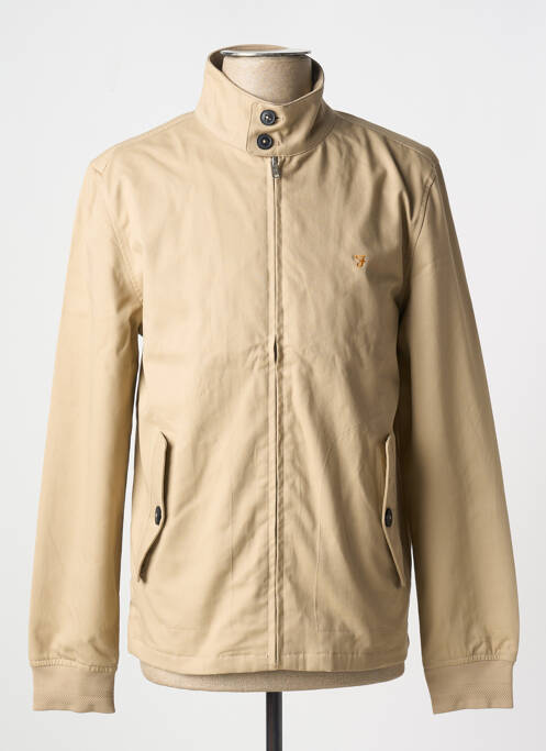 Blouson beige FARAH pour homme