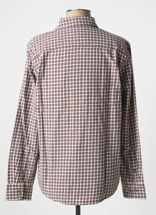 Chemise manches longues beige OBEY pour homme