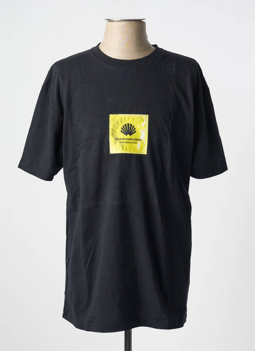 T-shirt noir NEW AMSTERDAM SURF ASSOCIATION pour homme