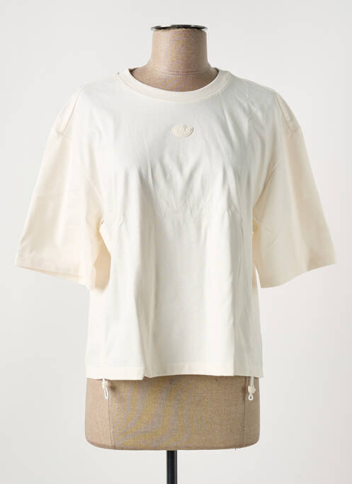 T-shirt beige ADIDAS pour femme