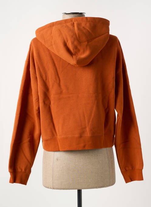 Sweat-shirt orange OBEY pour femme