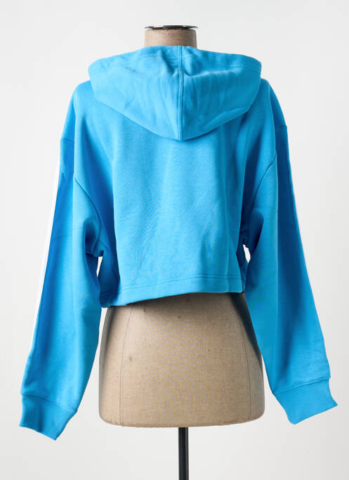 Sweat-shirt bleu ADIDAS pour femme