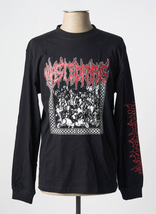 T-shirt gris WASTED PARIS pour homme