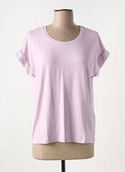 T-shirt violet ONLY pour femme seconde vue