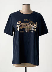 T-shirt bleu SUPERDRY pour femme seconde vue