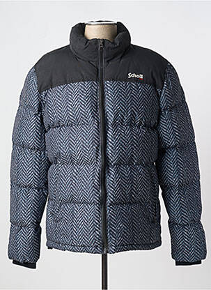 Doudoune noir SCHOTT homme