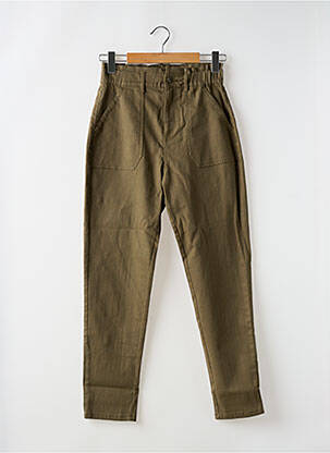 Jeans coupe slim vert B.YOUNG femme