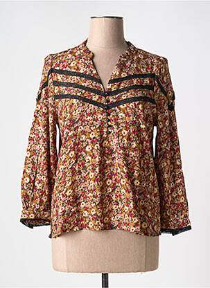 Top col v multicolore ATELIER REVE femme