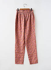 Pantalon droit rose TAPE À L'OEIL pour fille seconde vue