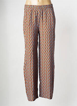 Pantalon large marron VILA femme