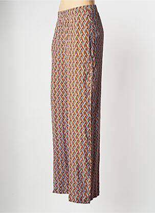 Pantalon large marron VILA femme