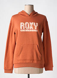 Sweat-shirt à capuche blanc ROXY fille