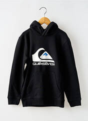 Sweat-shirt à capuche noir QUIKSILVER pour garçon seconde vue