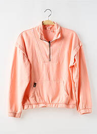 Sweat-shirt à capuche orange ROXY femme