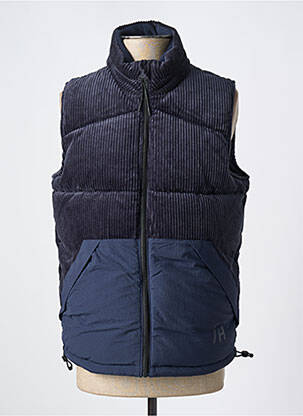 Manteau court col col montant bleu SELECTED homme