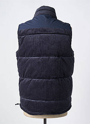 Manteau court col col montant bleu SELECTED homme